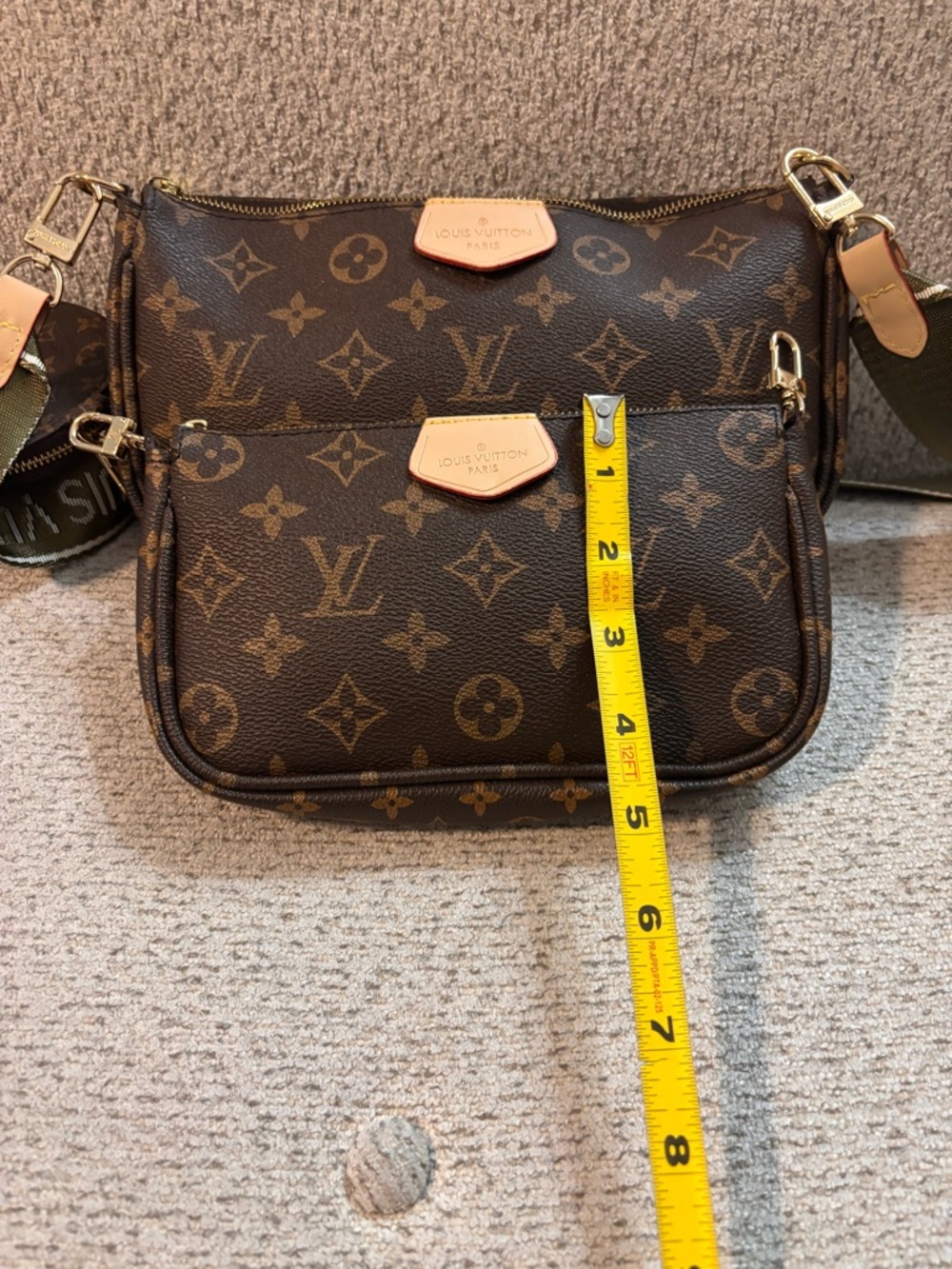 FASHION Elegant Monogram Multi-Pochette Shoulder Bag - Picture 12 of 17